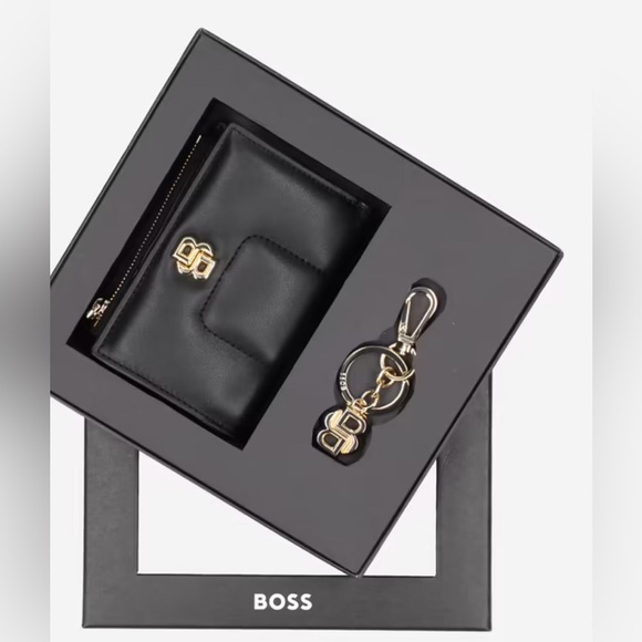 Brand New BOSS Wallet & Keychain Set – Elegant Gift Edition - Picture 2 of 9